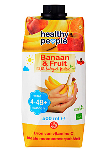 He­al­thy Pe­o­p­le Ba­naan-fruit 4+ / 0,5 l