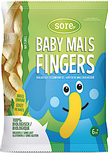 Ju­ni­or Ba­by mais fin­gers na­tu­rel 35 g