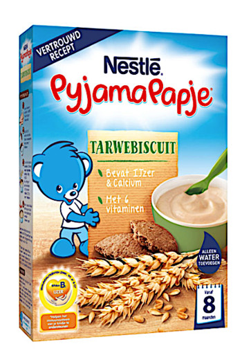 Nestle Pyjamapapje Tarwebiscuit 250g