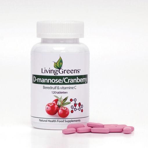 Livinggreens Cranberry met D Mannose (120 Tabletten)