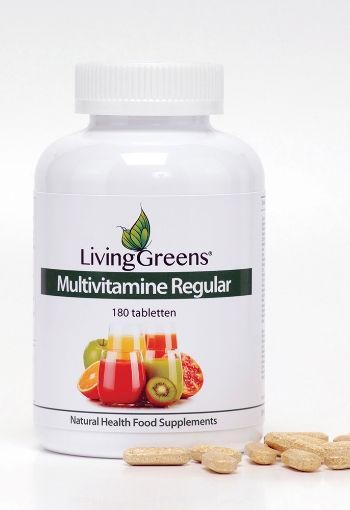 Livinggreens Multi vitaminen en mineralen (180 Tabletten)