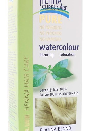 Henna Cure & Care Watercolour platina blond (5 Gram)