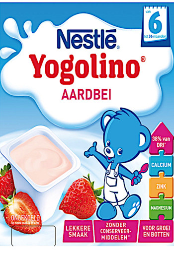 Nest­lé Yo­go­li­no aard­bei  400 g