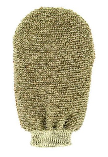 Forsters Massage handschoen tweezijdig linnen/badstof (1 Stuks)