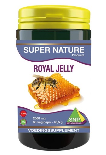 SNP Royal jelly 2000 mg puur (60 Vegetarische capsules)