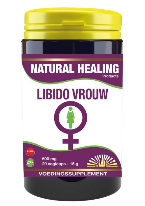 NHP Libido vrouw 600mg puur (20 Capsules)