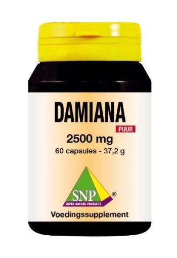 SNP Damiana extract 2500 mg puur (60 Vegetarische capsules)