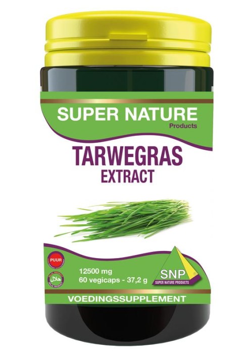 SNP Tarwegras extract 12500 mg puur (60 Capsules)