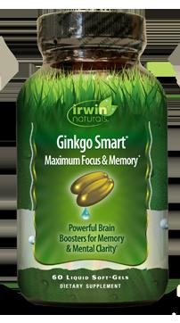 Irwin Naturals Ginkgo smart (60 Softgels)