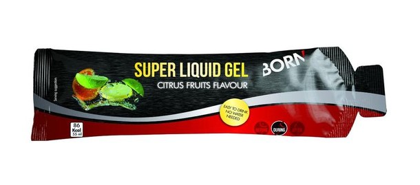 Born Super liquid gel citrus fruits flavour 55ml (12 Stuks)