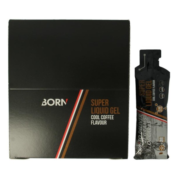 Born Super liquid gel caffeine 2:1 55ml (12 Stuks)