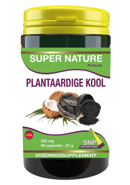 SNP Plantaardige kool 250 mg puur (60 Capsules)