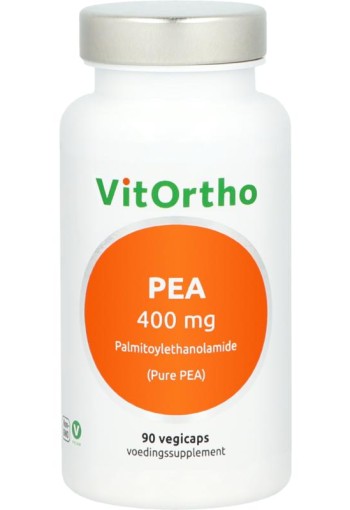 Vitortho PEA 400 mg palmitoylethanolamide (90 Vegetarische capsules)
