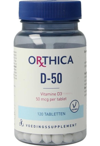 Orthica Vitamine D-50 (120 Tabletten)