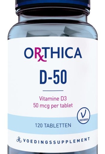 Orthica Vitamine D-50 (120 Tabletten)