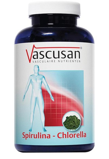 Vascusan Spirulina chlorella (500 Tabletten)