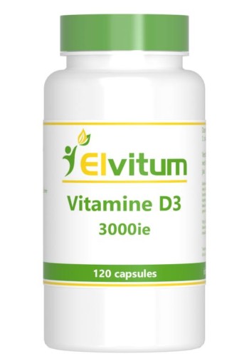 Elvitaal/elvitum Vitamine D3 3000IE 75 mcg (120 Capsules)
