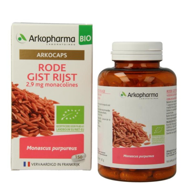 Arkocaps Rode gist rijst bio (150 Capsules)