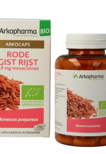 Arkocaps Rode gist rijst bio (150 Capsules)