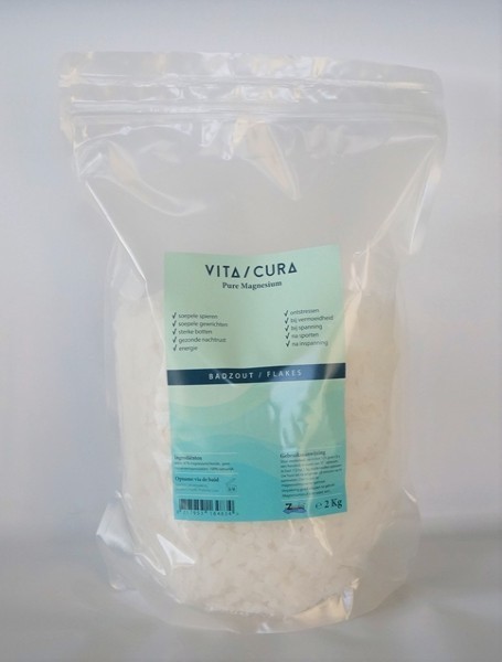 Vitacura Magnesium zout/flakes (2 Kilogram)