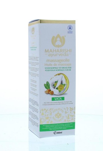 Maharishi Ayurv Vata massageolie BDIH (200 Milliliter)
