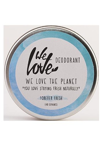 We Love The planet 100% natural deodorant forever fresh (48 Gram)
