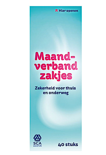 Edet Maand­ver­band­zak­jes 40 stuks