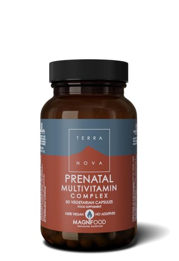 Terranova Prenatal multivitamin complex (50 Vegetarische capsules)