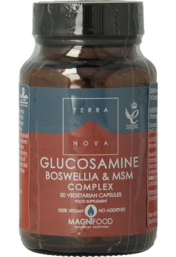 Terranova Glucosamine boswellia & MSM complex (50 Vegetarische capsules)