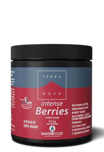 Terranova Intense berries super shake (224 Gram)