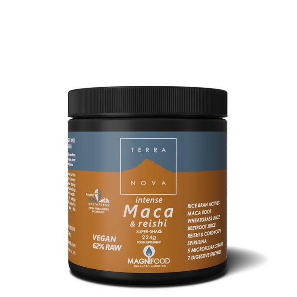 Terranova Intense maca & reishi super shake (224 Gram)