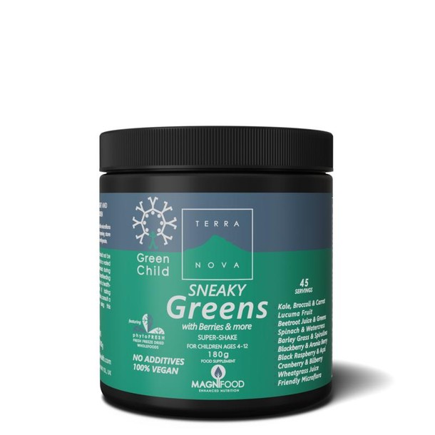 Terranova Green child sneaky greens super shake (180 Gram)