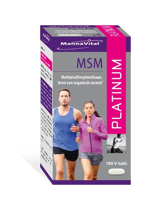 Mannavital MSM Platinum (180 Tabletten)