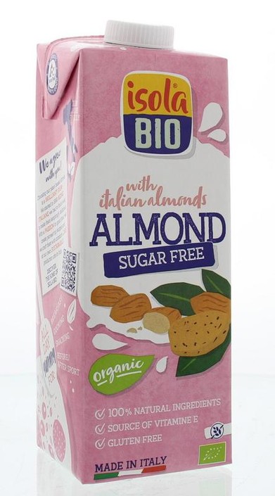 Isola Bio Amandeldrank ongezoet bio (1 Liter)