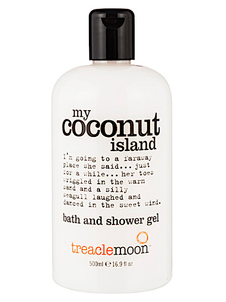 Tre­a­cle­moon My co­conut is­land bath and shower gel  500 ml