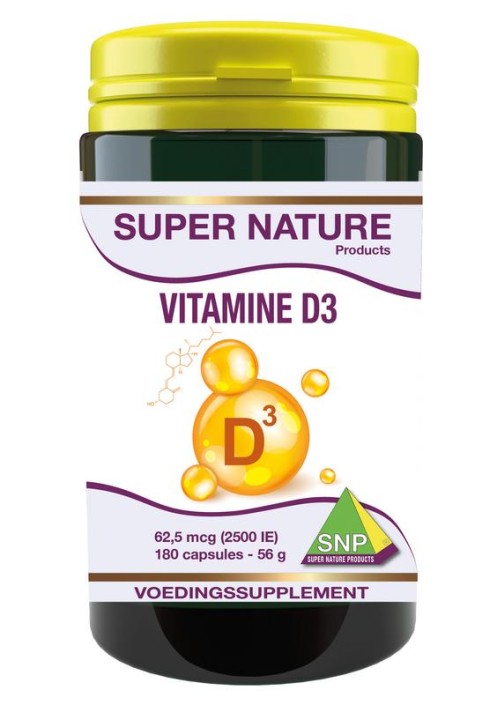 SNP Vitamine D3 2500IE (180 Capsules)