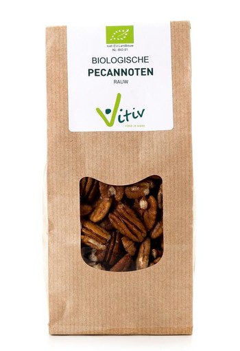 Vitiv Pecannoten bio (500 Gram)