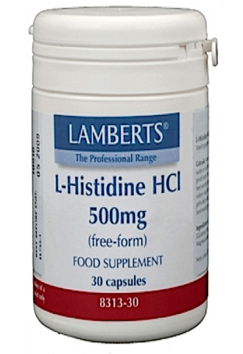 Lamberts L-histidine 500 Mg 30ca