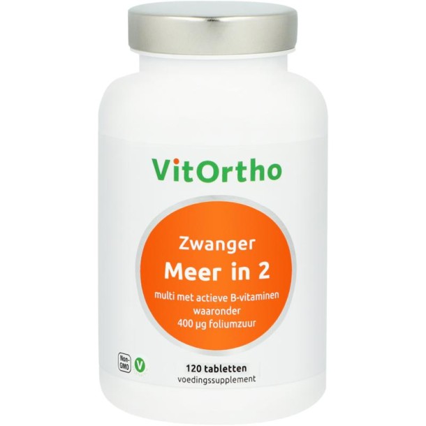 Vitortho Meer in 2 zwanger (120 Tabletten)