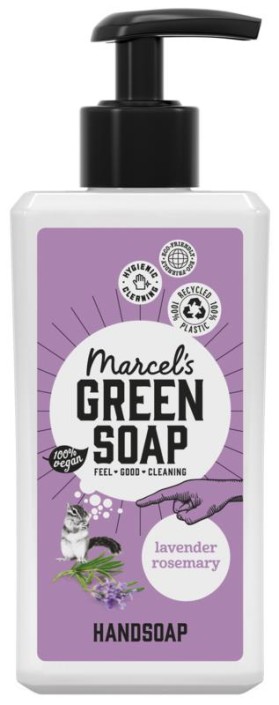 Marcel's GR Soap Handzeep lavendel & rozemarijn (250 Milliliter)