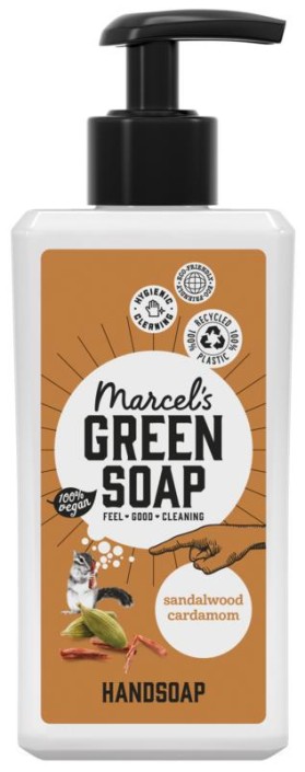 Marcel's GR Soap Handzeep sandelhout & kardemom (250 Milliliter)