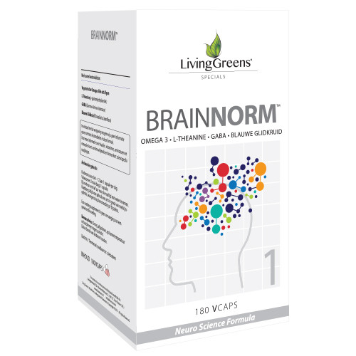 Livinggreens Brainnorm (180 Vegetarische capsules)