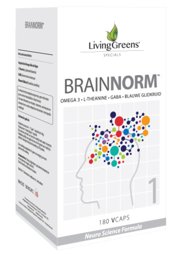 Livinggreens Brainnorm (180 Vegetarische capsules)