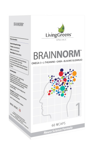 Livinggreens Brainnorm (60 Vegetarische capsules)