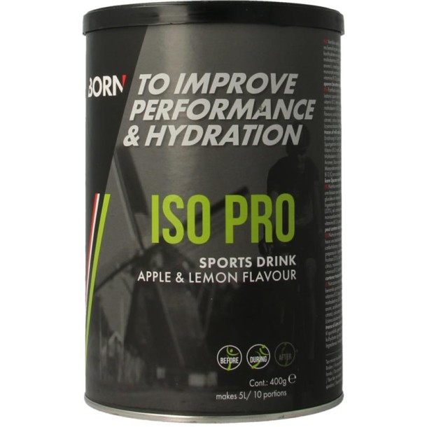 Born Iso Pro apple/lemon (400 Gram)