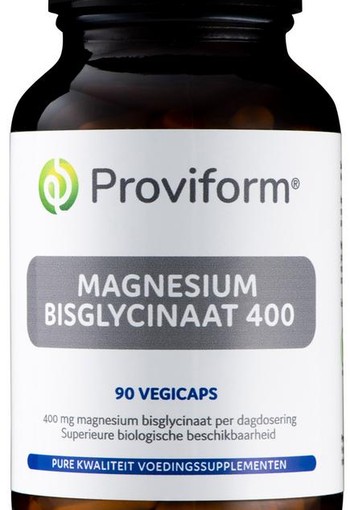 Proviform Magnesium bisglycinaat 400 (90 Vegetarische capsules)