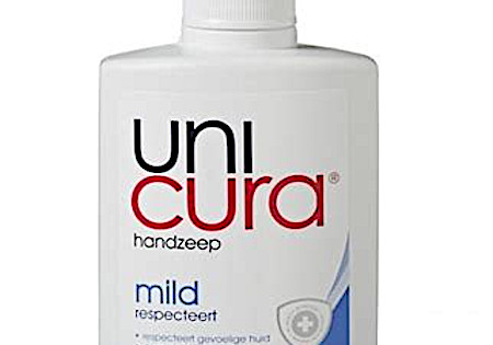 Unicura Handzeep Sensitive Mild Pomp 250 ml