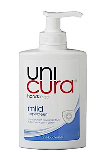Unicura Handzeep Sensitive Mild Pomp 250 ml