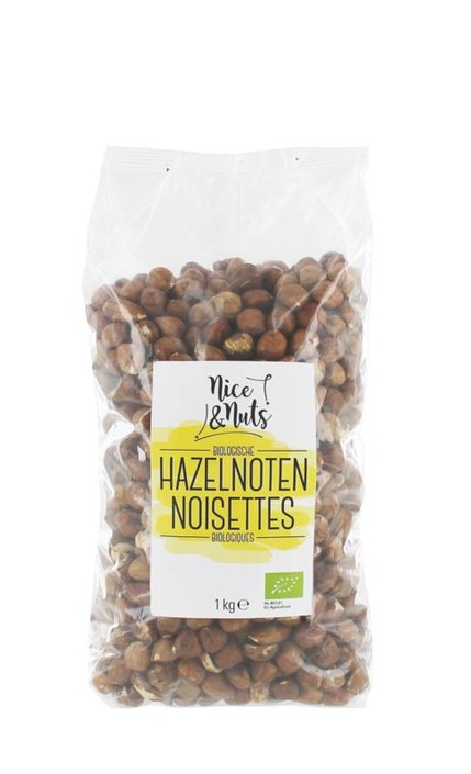 Nice & Nuts Hazelnoten bio (1 Kilogram)