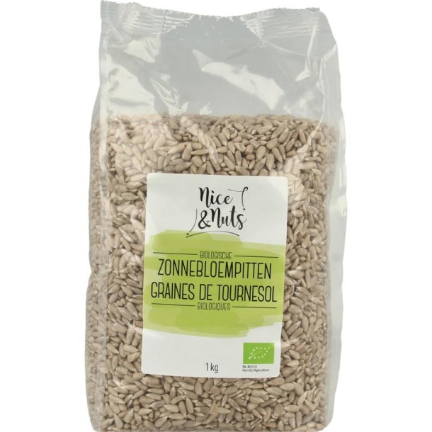 Nice & Nuts Zonnebloempitten bio (1 Kilogram)